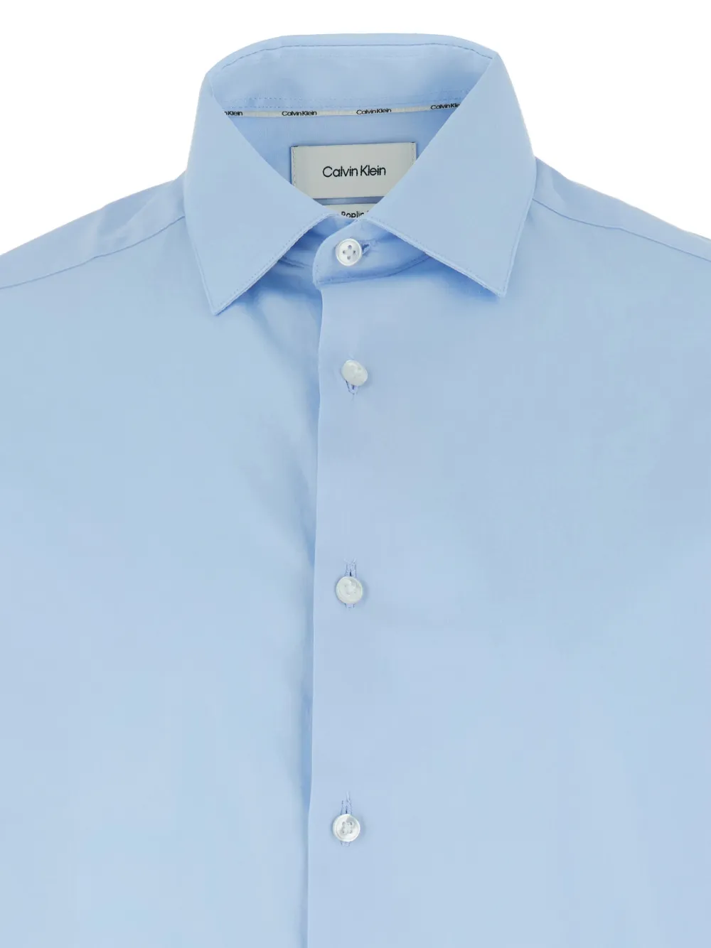 Calvin Klein Long-sleeves Shirt In Blue