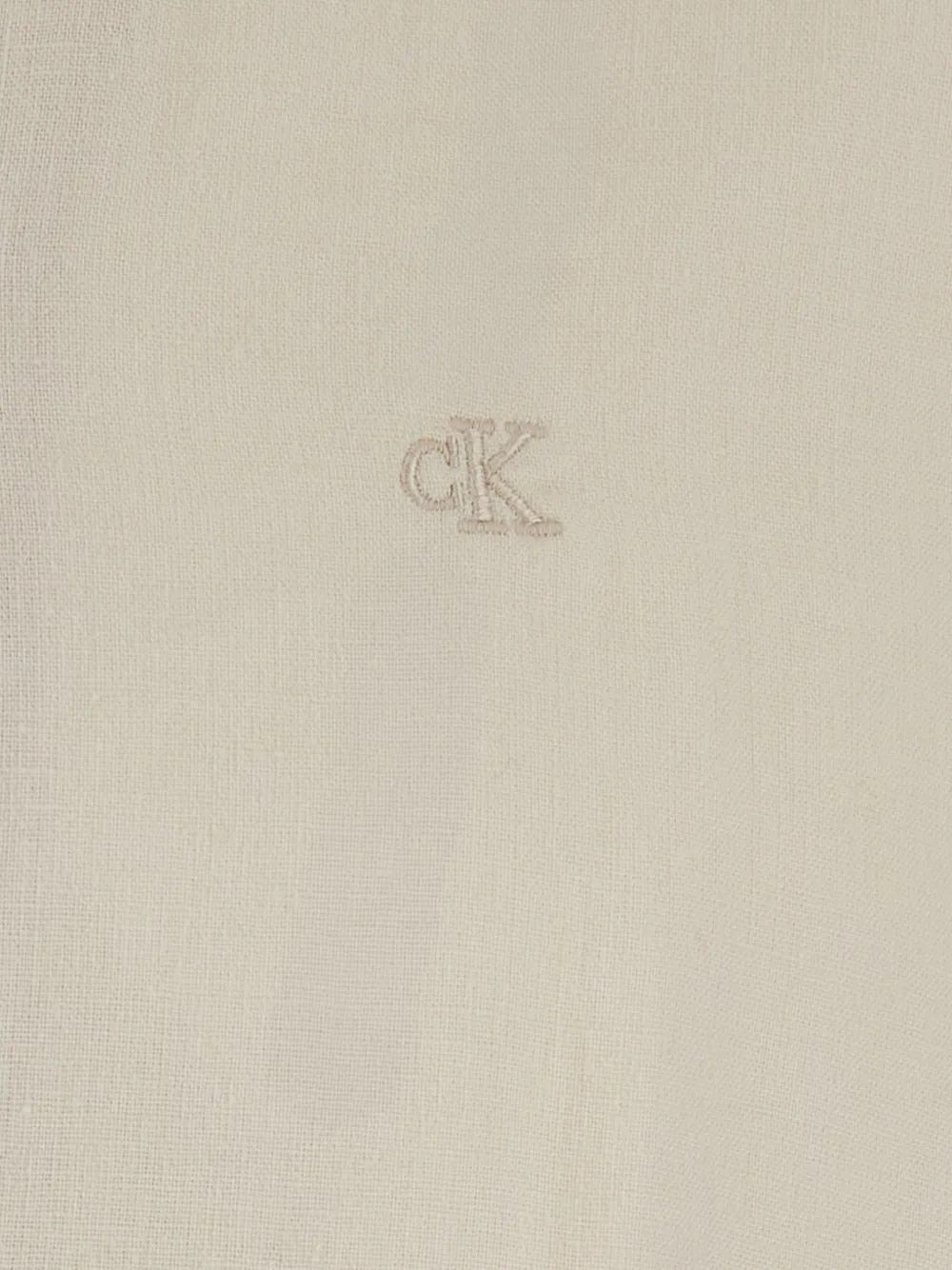  Calvin Klein Button Short-sleeve Shirt - Neutrals 