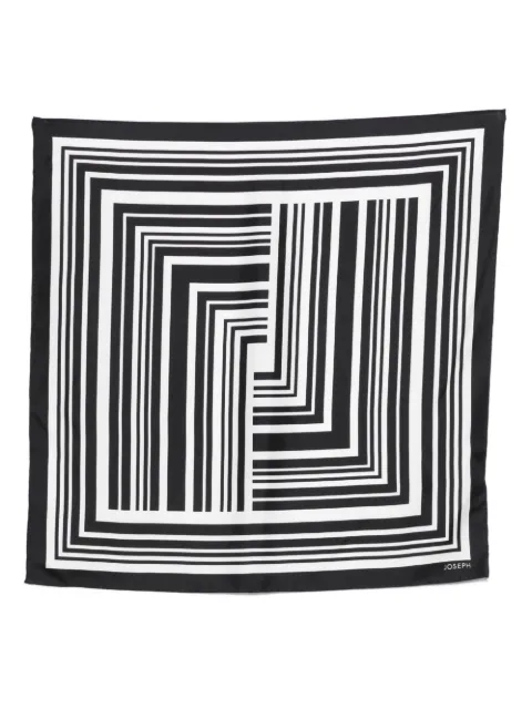 JOSEPH Kenza striped scarf