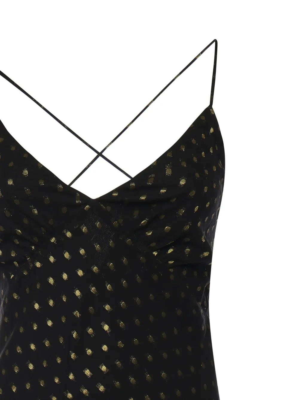 Elea Polka Dot Maxi Dress
