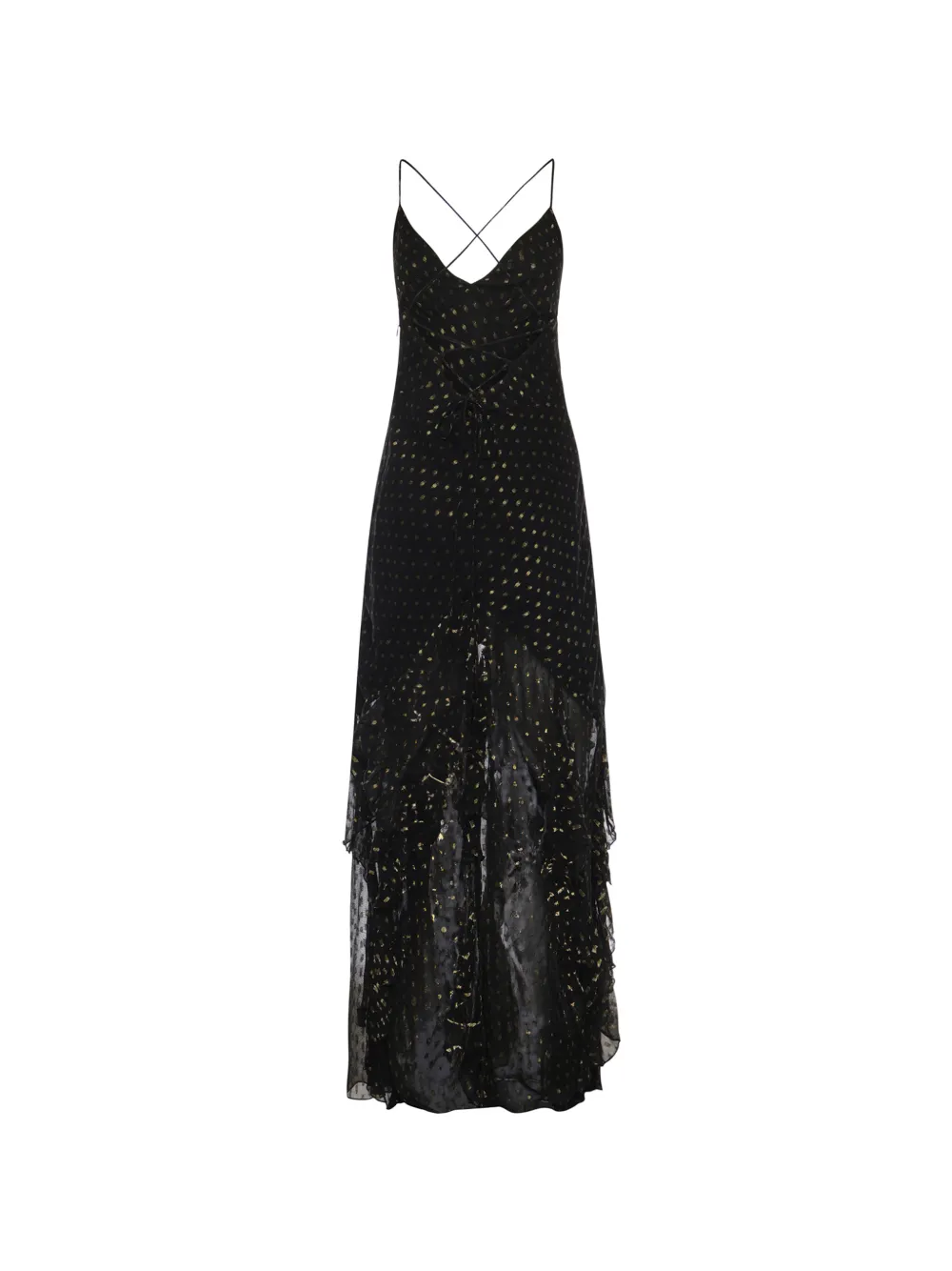 Elea Polka Dot Maxi Dress