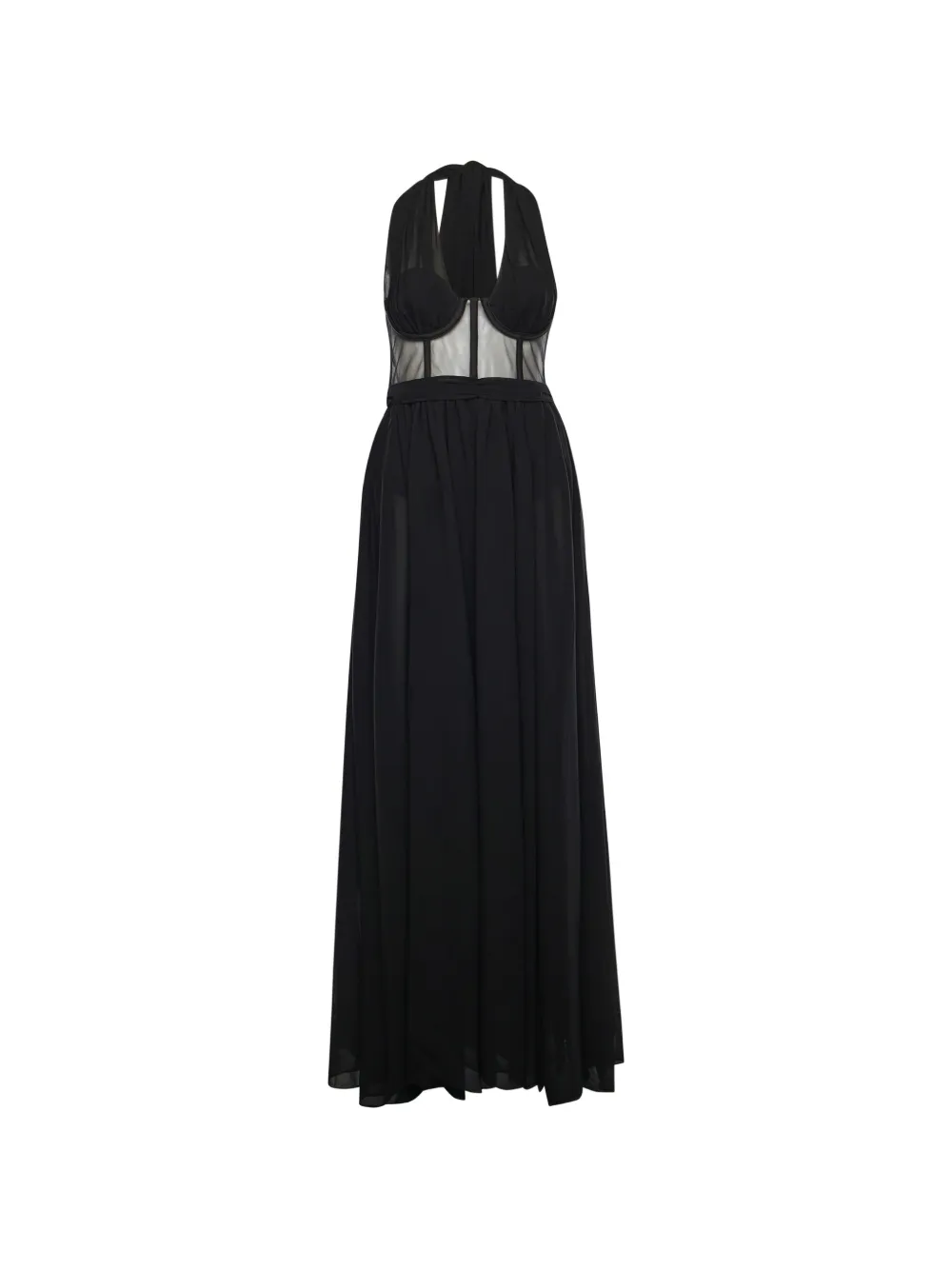 For Love And Lemons Anya halterneck gown - Nero