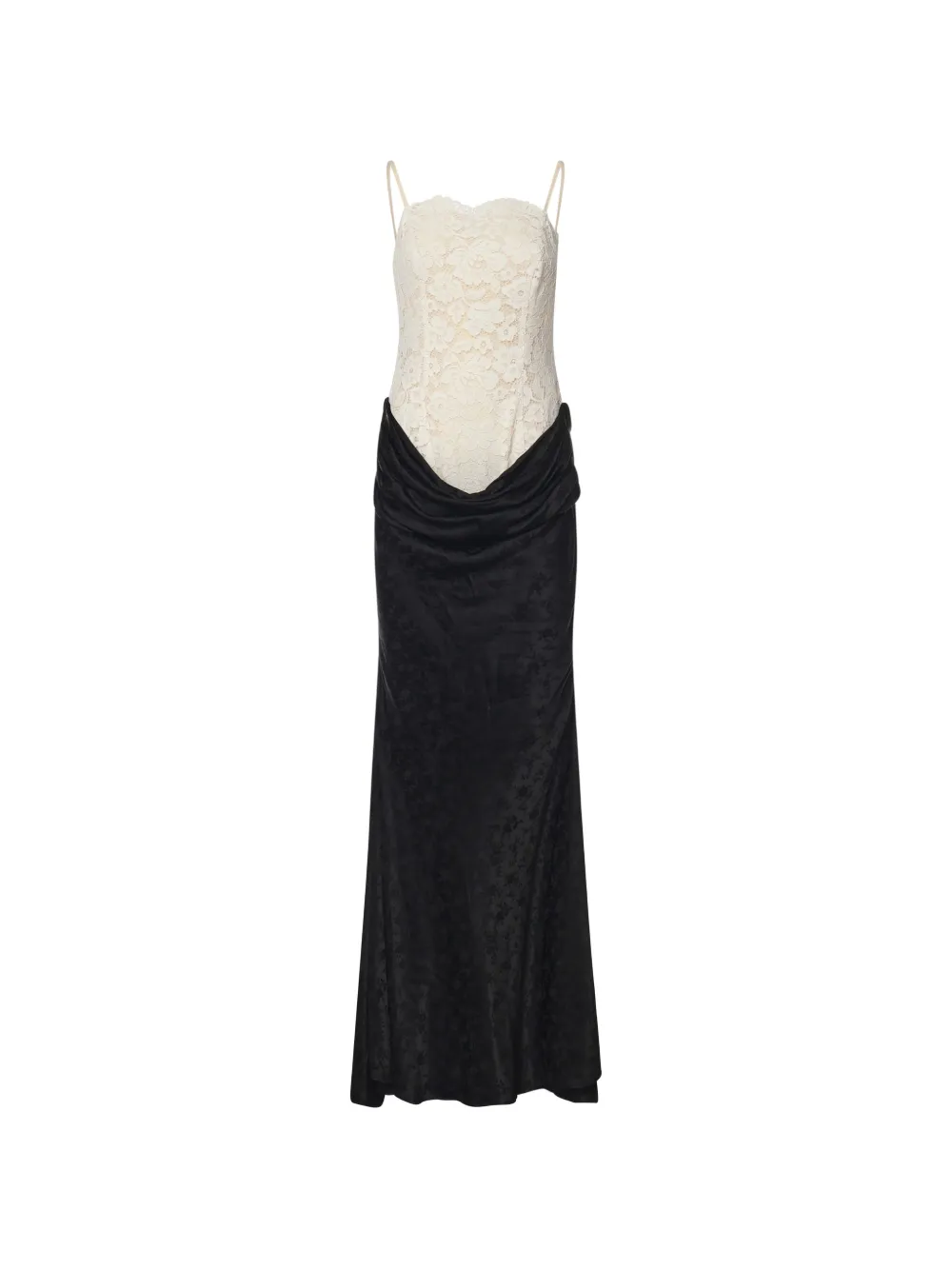 For Love And Lemons Abito lungo Karissa - Nero