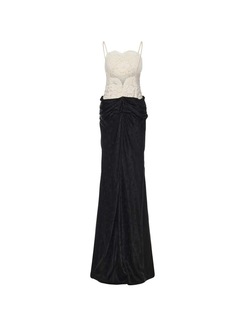 For Love And Lemons Karissa maxi-jurk met kant Zwart