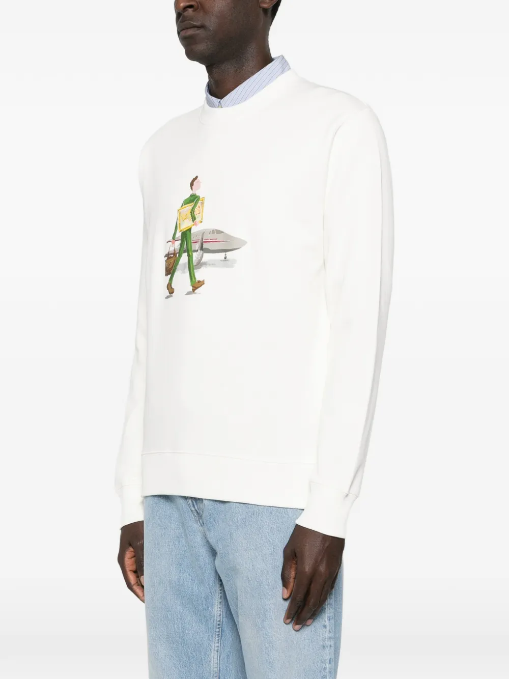 Drôle De Monsieur L'Homme Au Tableau sweater Beige