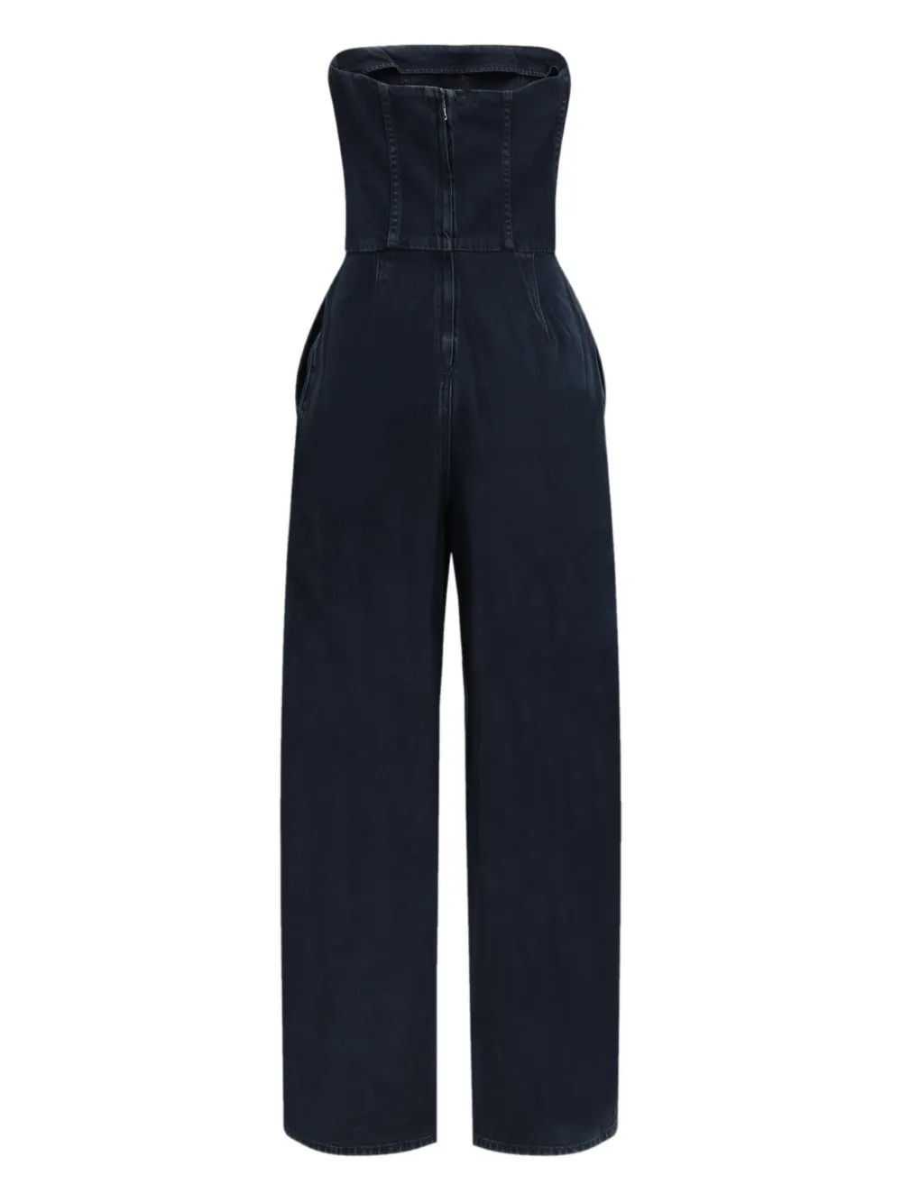 AGOLDE Agyness strapless jumpsuit - Blu