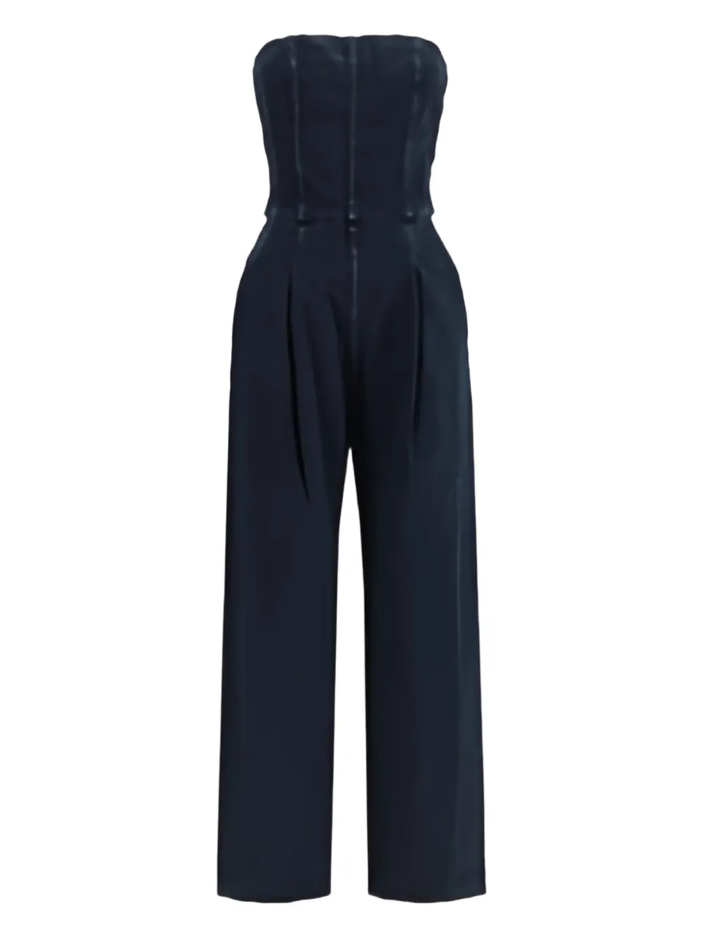 AGOLDE Agyness strapless jumpsuit - Blauw