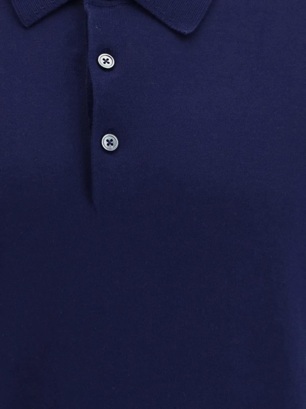 long-sleeve button polo shirt