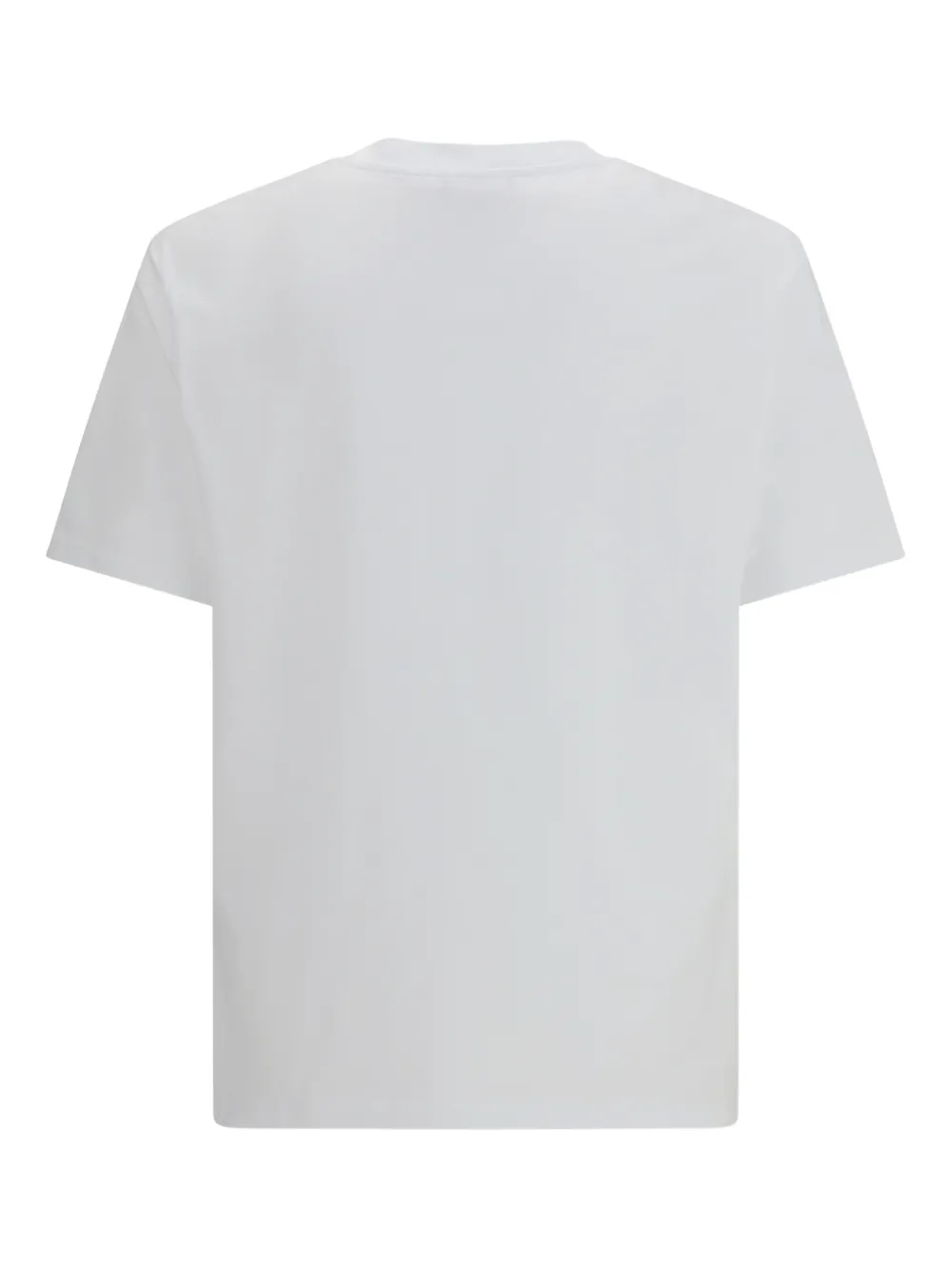 Balmain T-shirt met logo-label - Wit