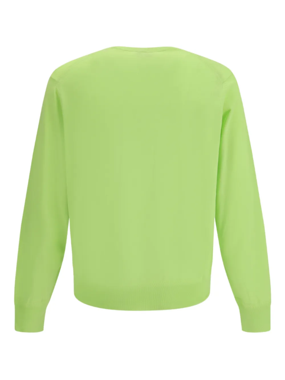 TOM FORD crew-neck cotton sweater - Groen