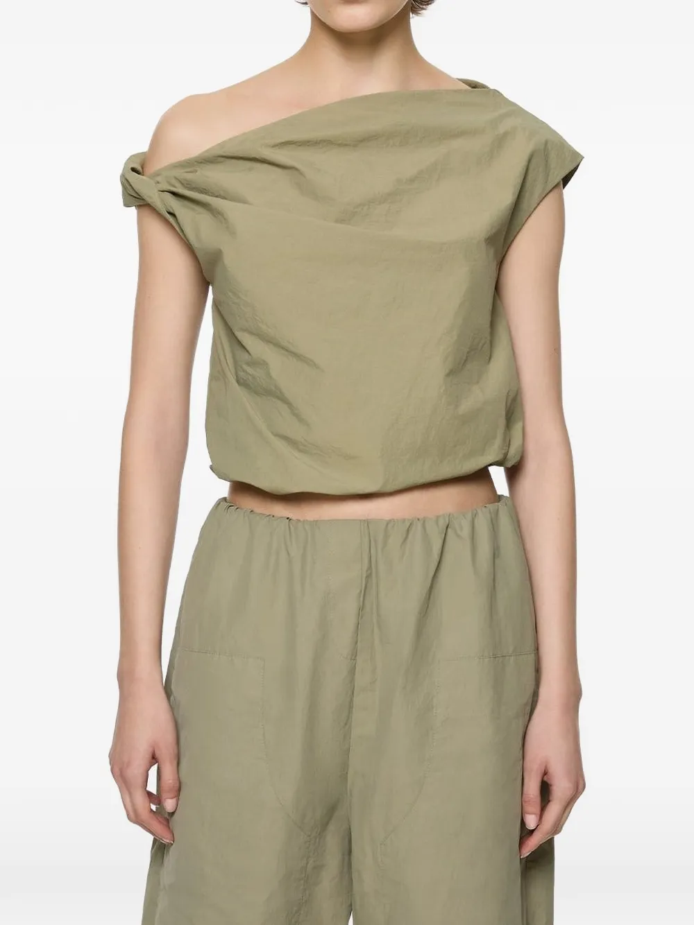  Paris Georgia Alice Draped Top - Neutrals 