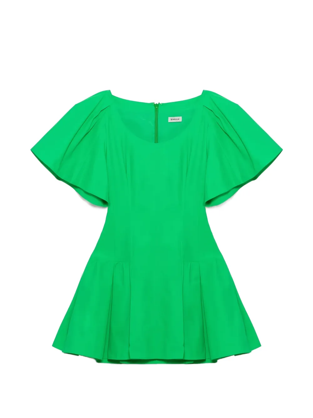 Simkhai Hattie flared mini dress - Verde