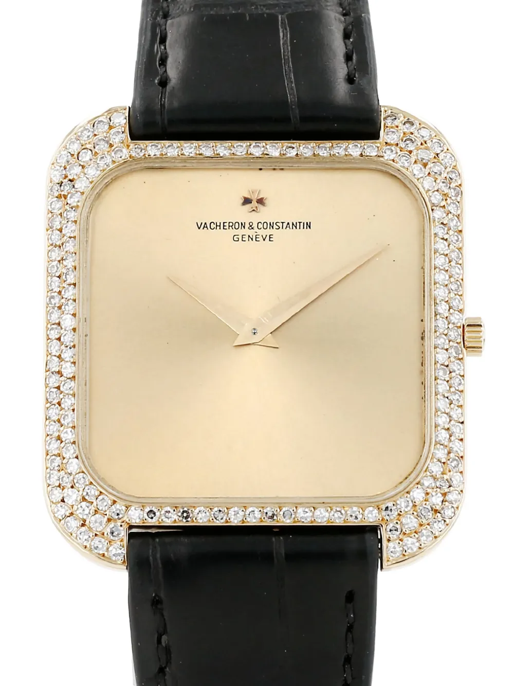 Vacheron Constantin 1970s calf leather watch - Oro