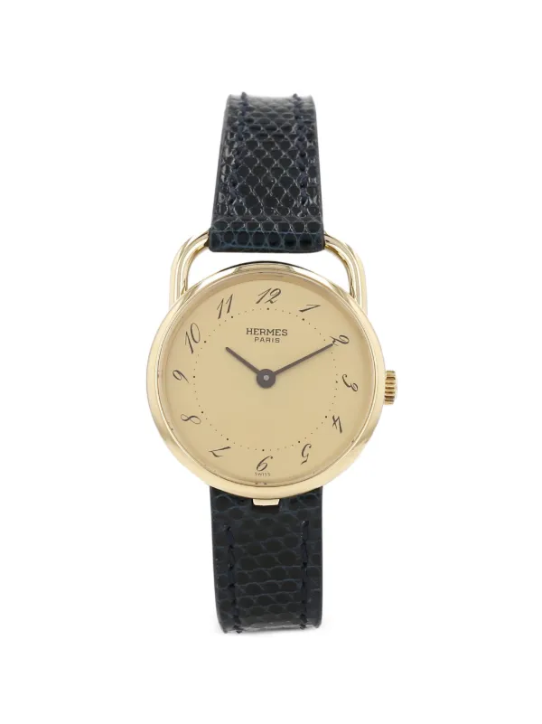 Hermès Pre-owned 1990s Arceau 25mm Watch in Neutrals