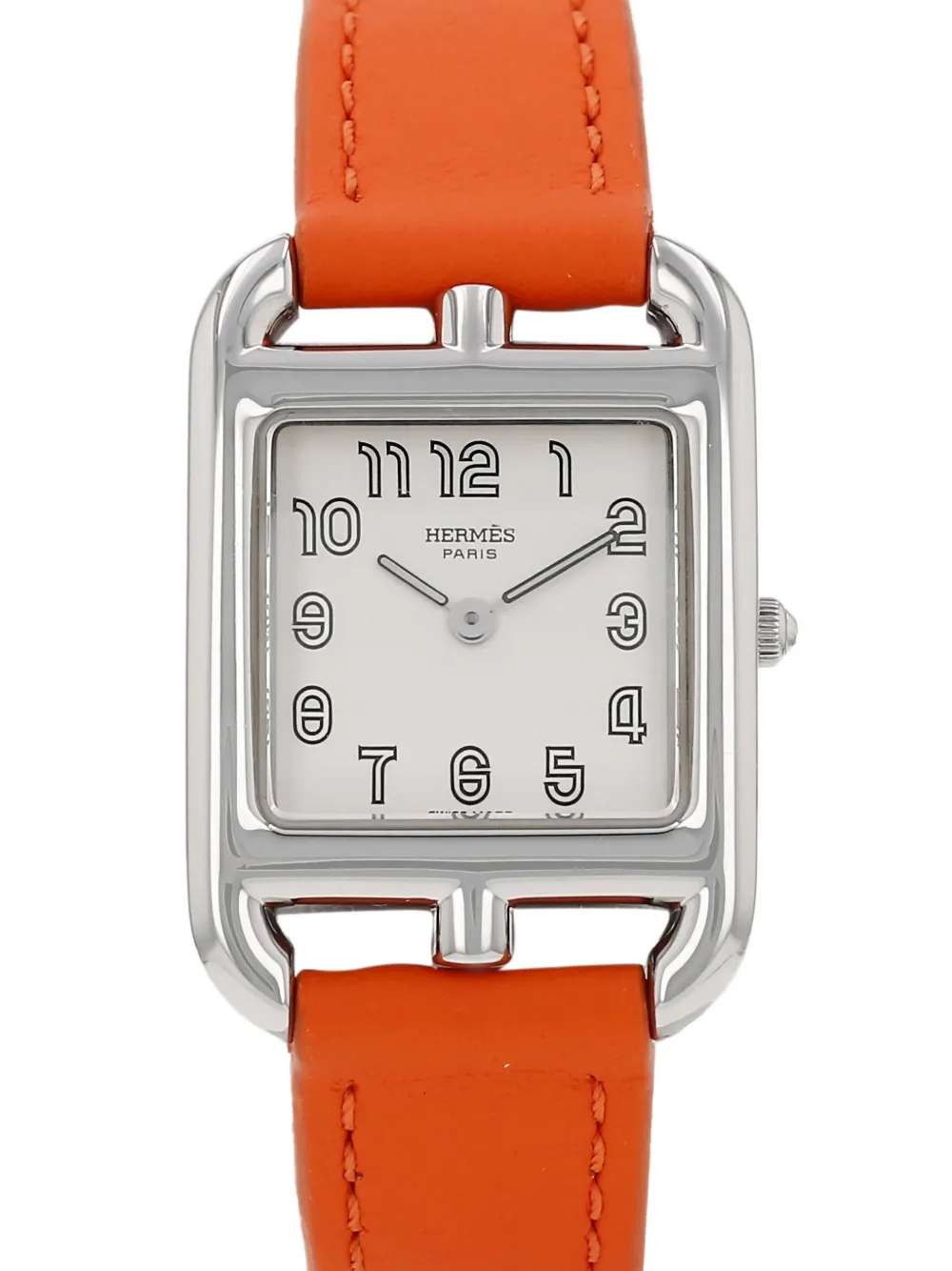 Pre-owned Hermes 2000 Cape Cod 29mm In Silver