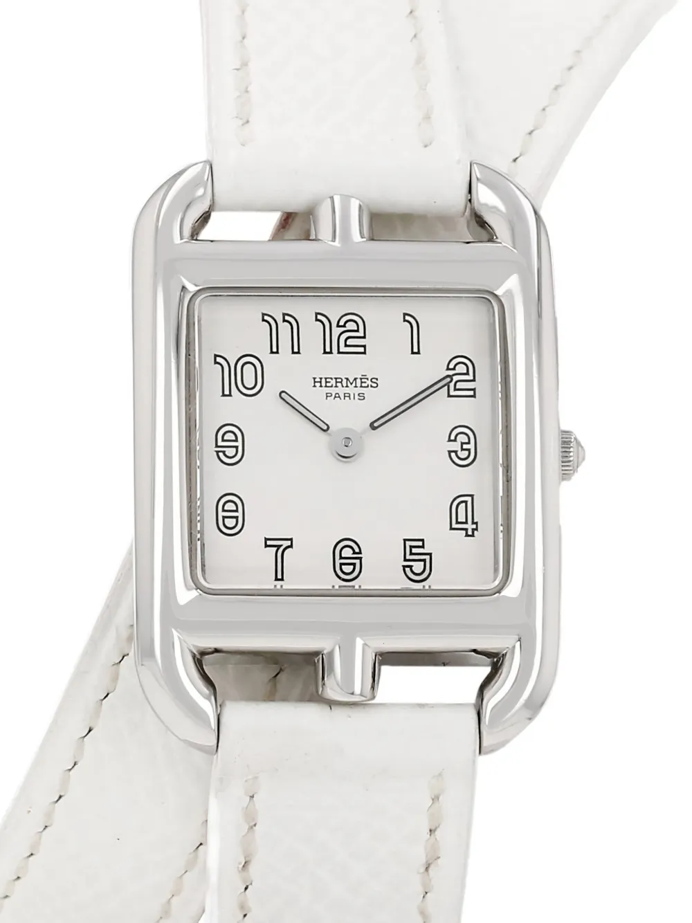 Hermès Pre-owned 2000 Cape Cod 29mm in White, view 2