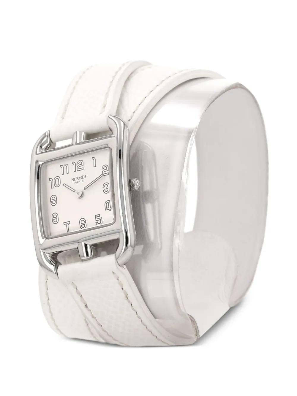Hermès Pre-owned 2000 Cape Cod 29mm in White, view 4