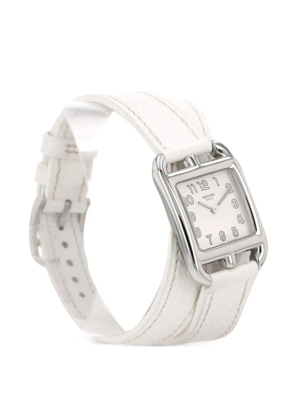 Hermès Pre-owned 2000 Cape Cod 29mm in White, view 3