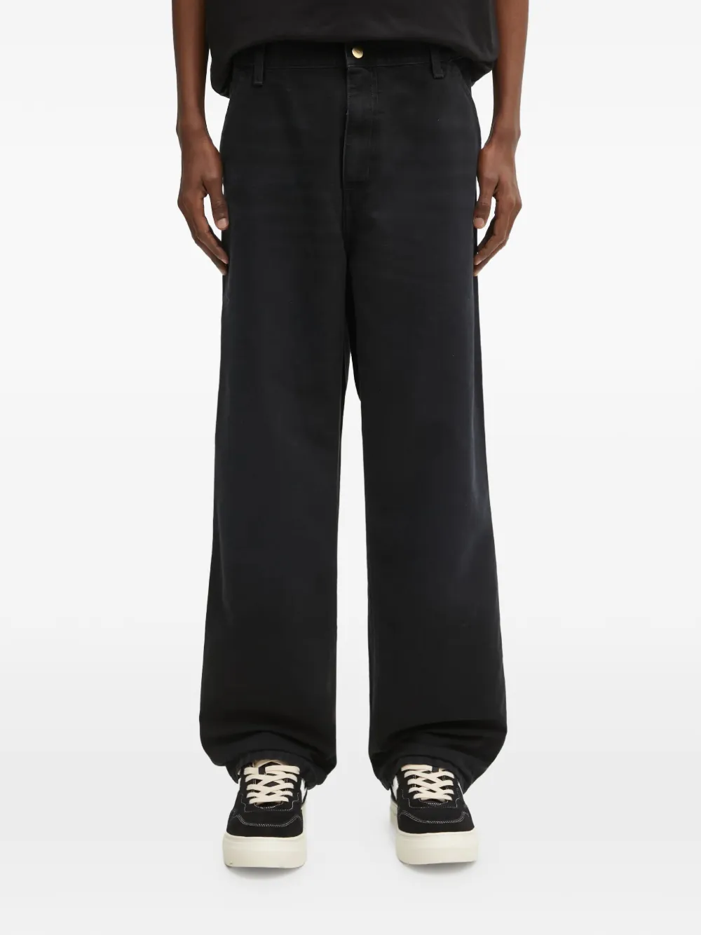 Carhartt WIP patch-pocket jeans - Nero