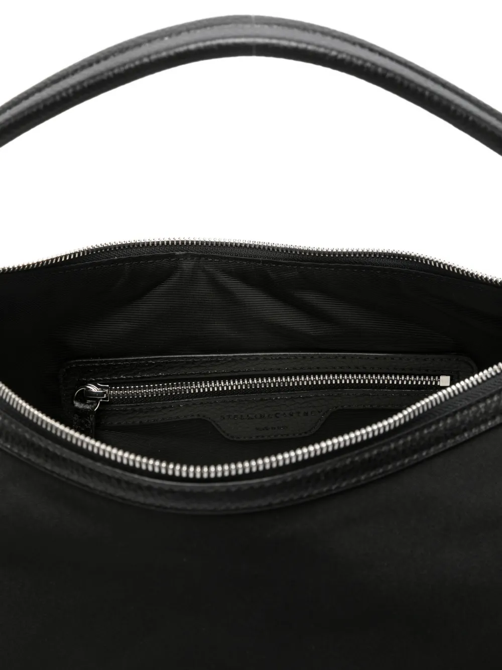 Stella McCartney Dartmoor schoudertas met ritszak Zwart