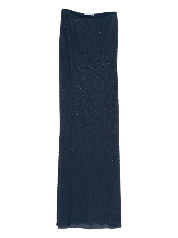 Rebecca Vallance Embellished Skirt in Blue