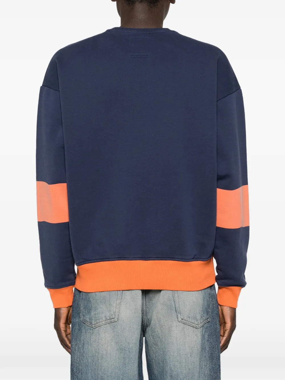 Napapijri Sweater met logostreep Blauw