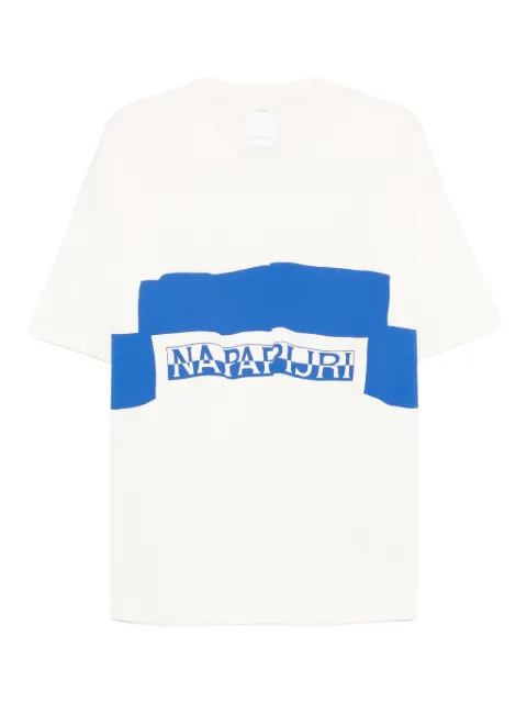 Napapijri logo crew-neck T-shirt