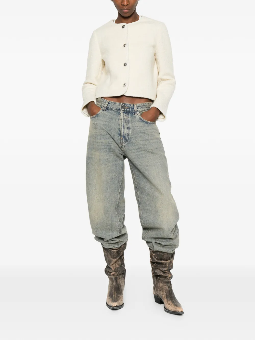 Haikure buttoned jeans | Jeans rectos | Image 2