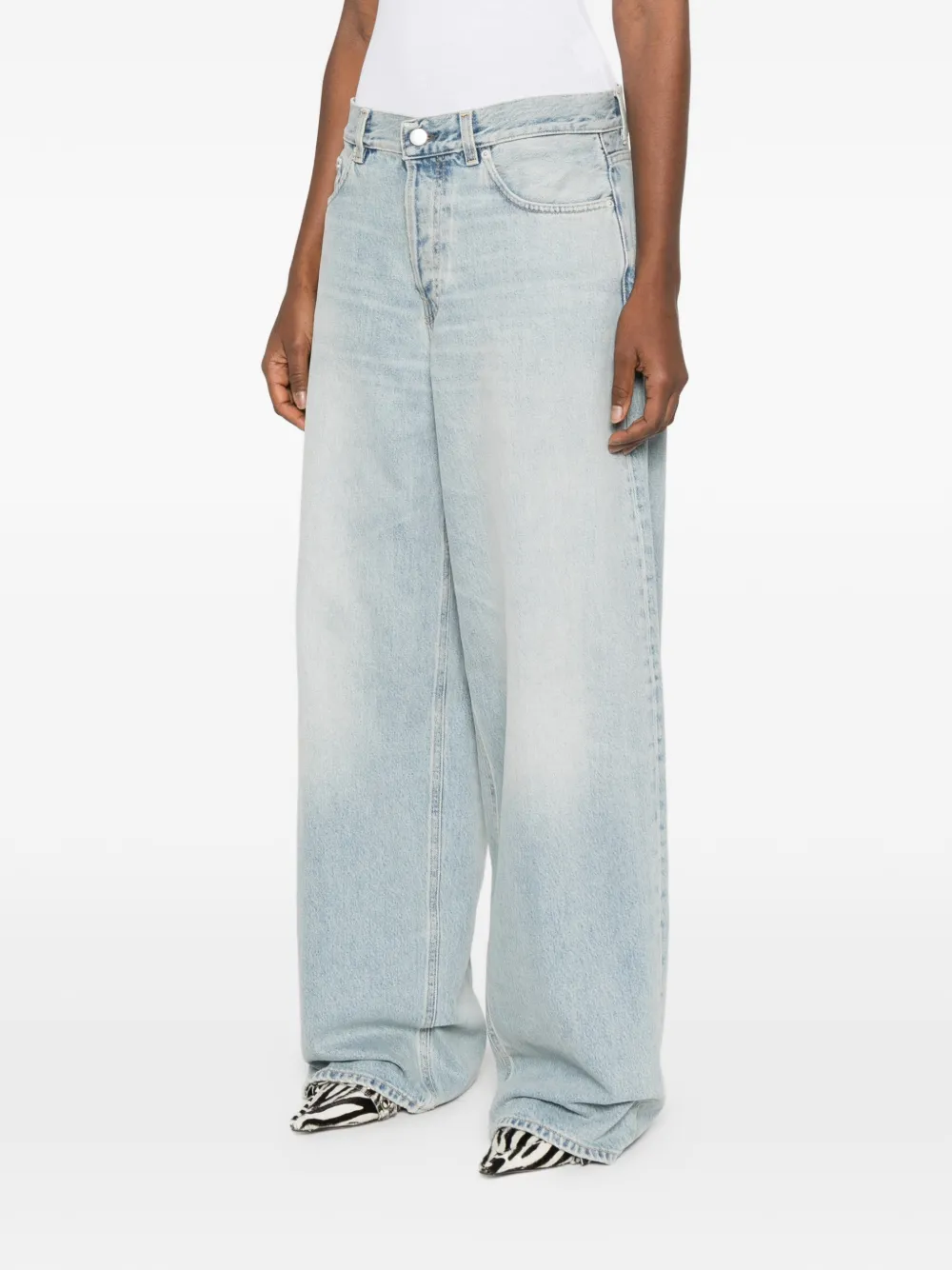 Haikure Katoenen jeans Blauw