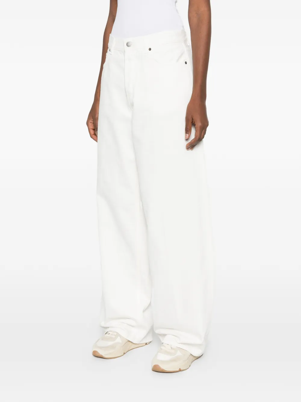  Haikure Five-pocket Jeans - White 