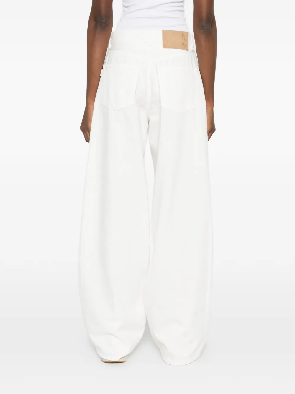 Haikure Jeans met vijf zakken Wit