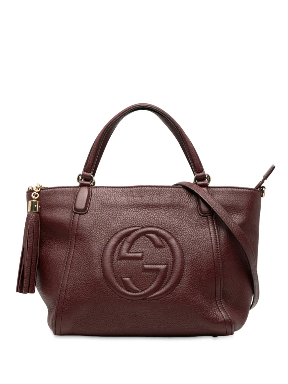 Gucci Pre-Owned Borsa a tracolla Soho Cellarius piccola in pelle 2000-2015 - Rosso