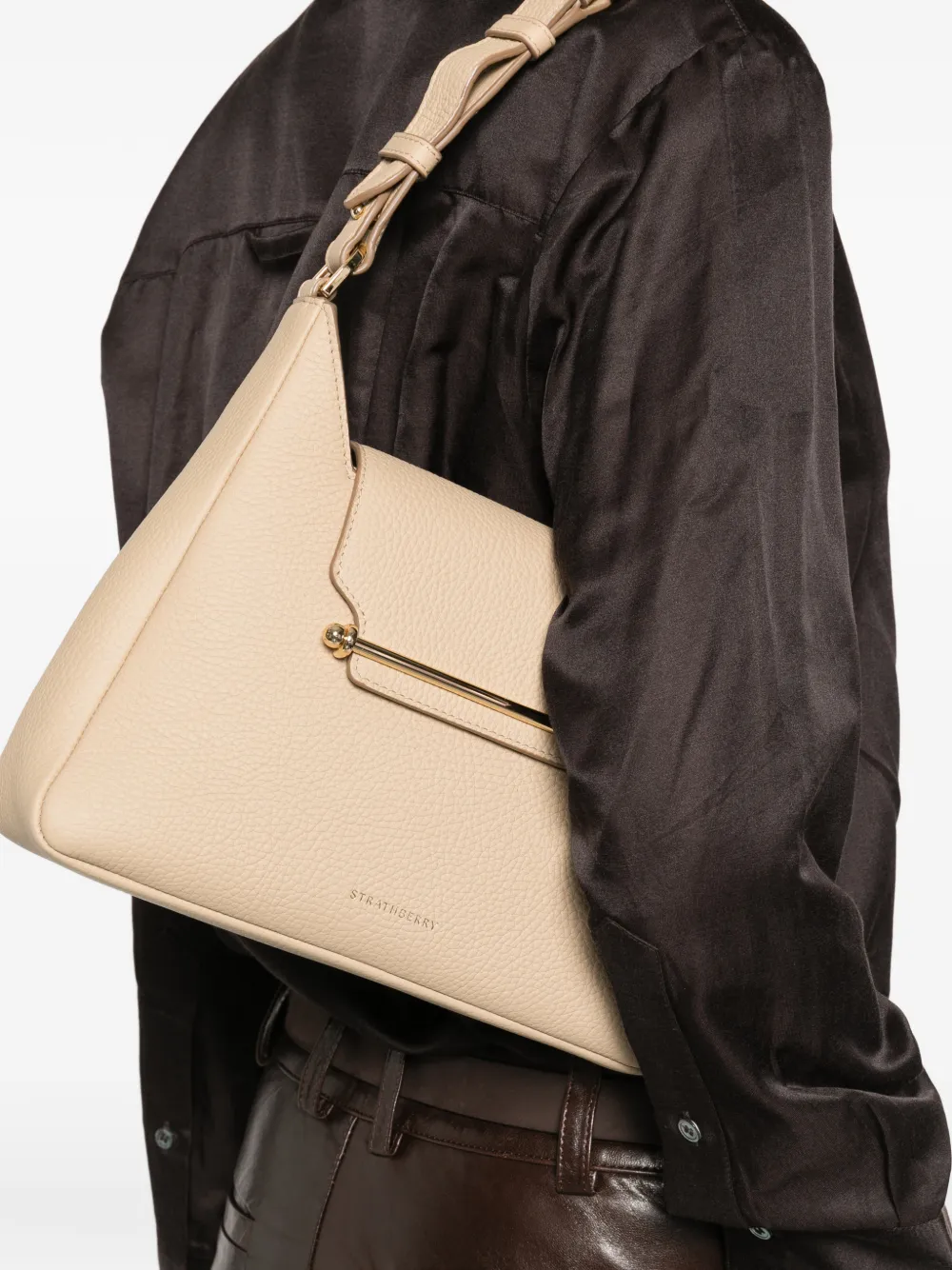 Strathberry Multrees shoulder bag - Beige