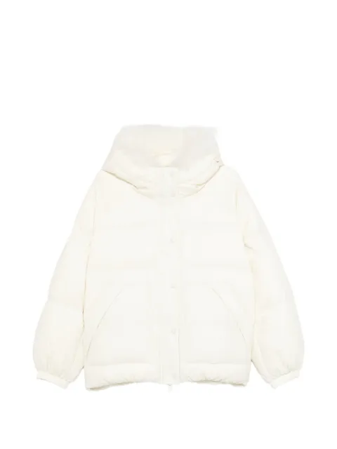 Yves Salomon shearling-hood jacket