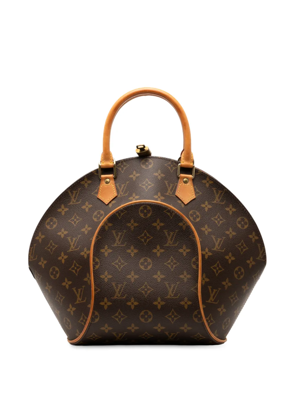 Louis Vuitton Pre-Owned Borsa a mano Ellipse MM con monogramma 1997 - Marrone