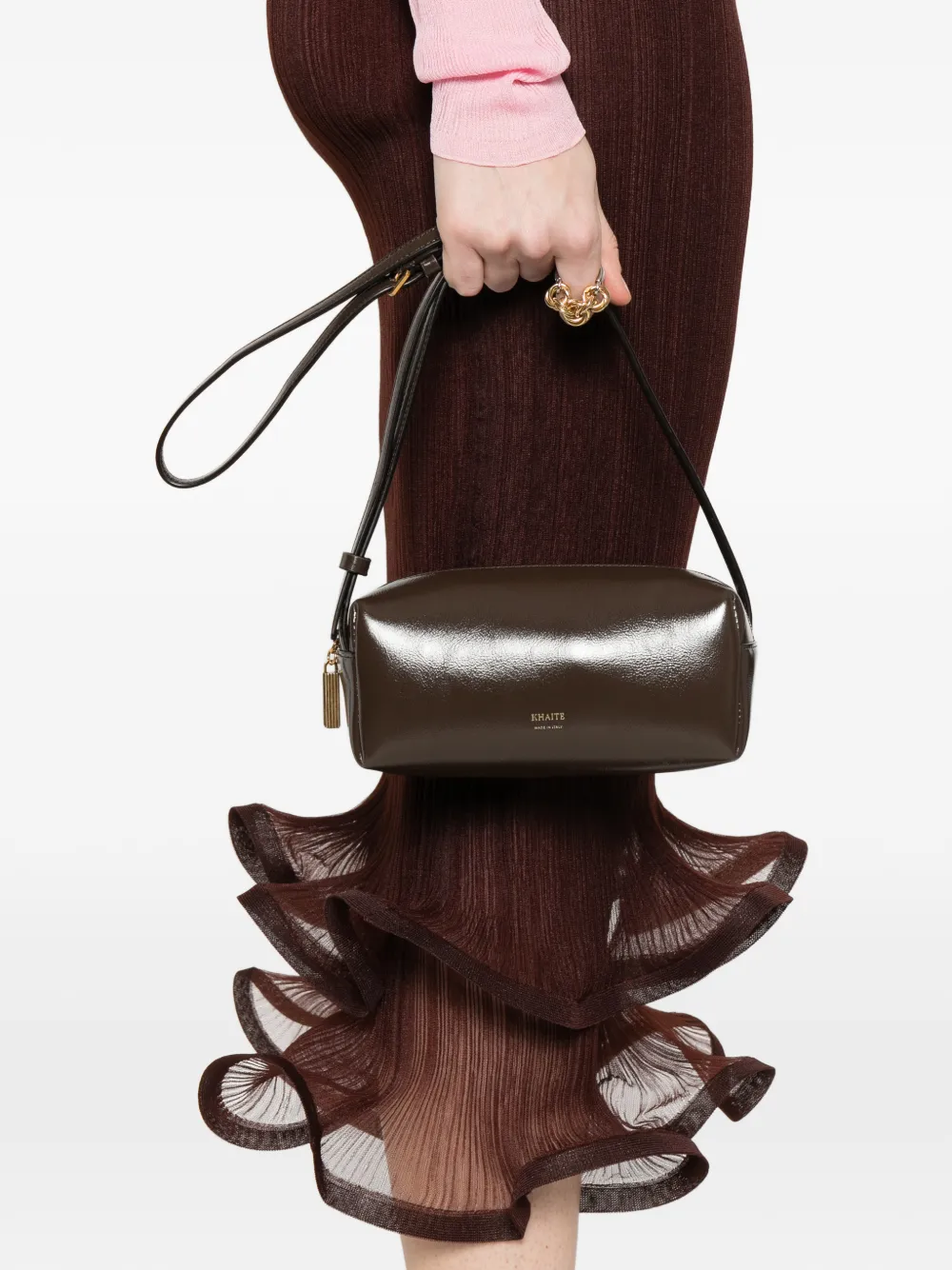 KHAITE logo-print zip mini bag | Bolsas mini | Image 2