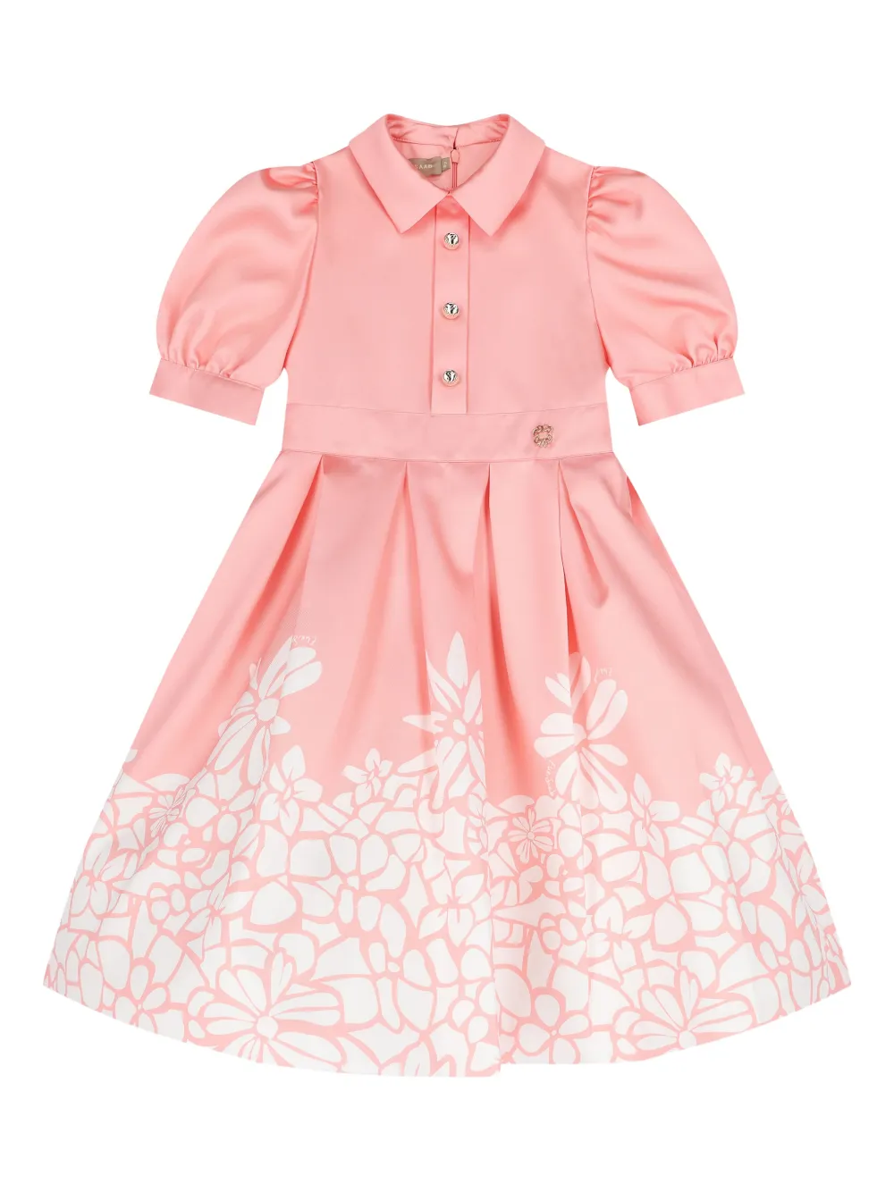 ELIE SAAB JUNIOR floral-pattern dress - Rosa