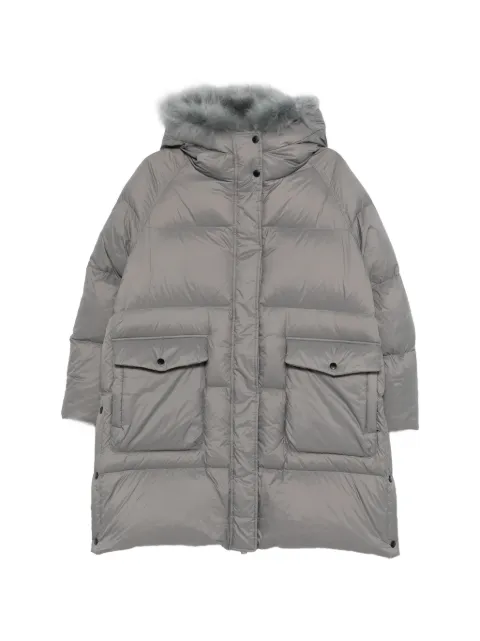 Yves Salomon shearling trimmed down coat