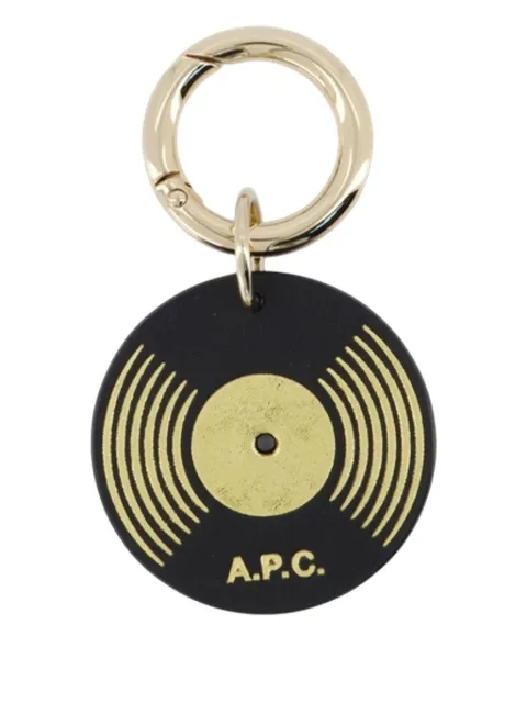 A.P.C. vinyl-embellishment  keyring