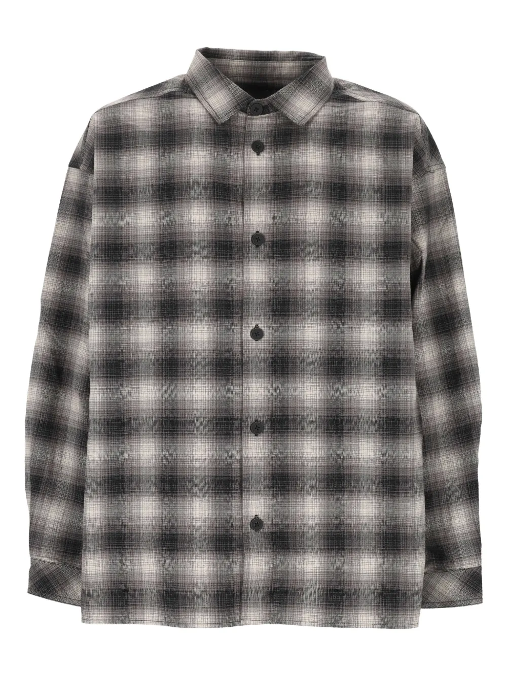 Applied Art Forms checked-pattern shirt | Grey | Image 1