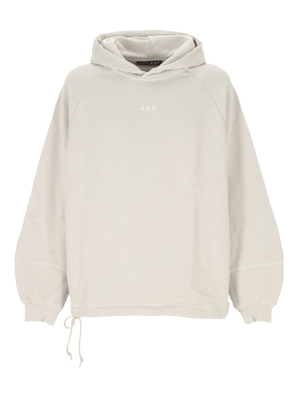 Applied Art Forms hooded drawstring hoodie | Neutrals | Image 1