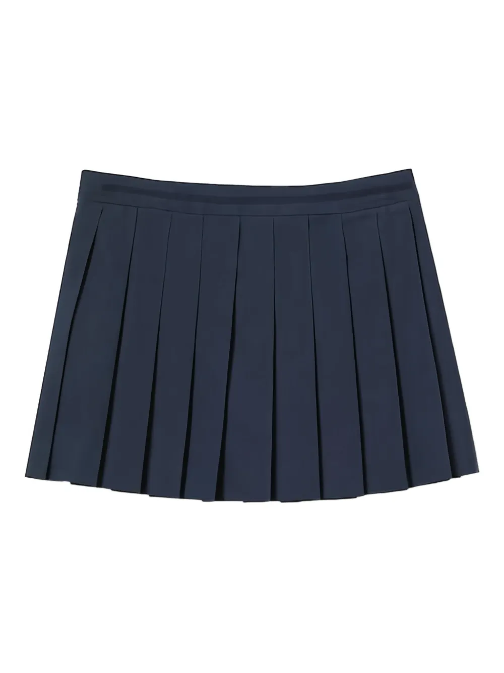  Gucci Kids Pleated Trim Skirt - Blue 