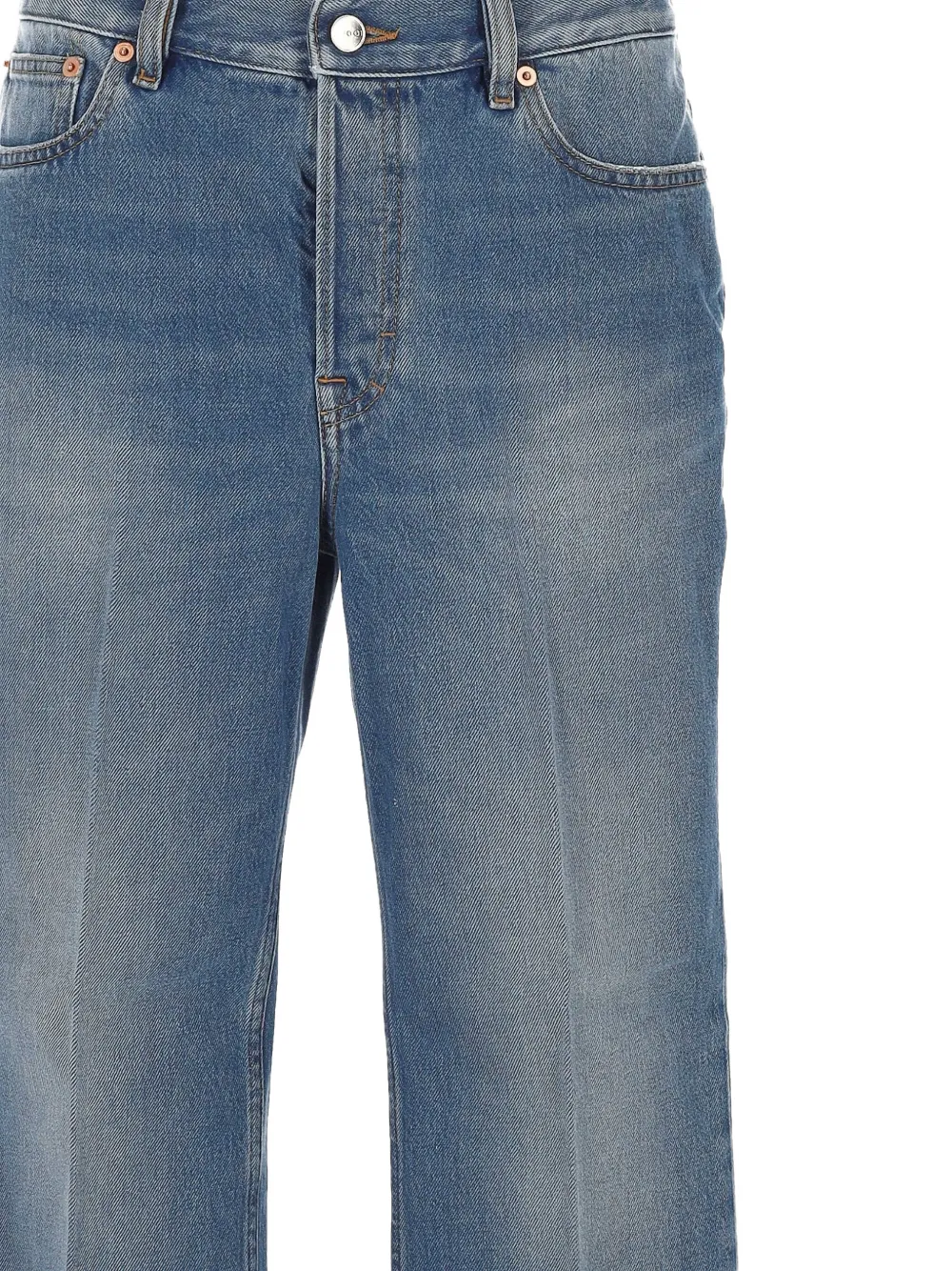  Gucci Vaqueros Con Trabillas - Azul 