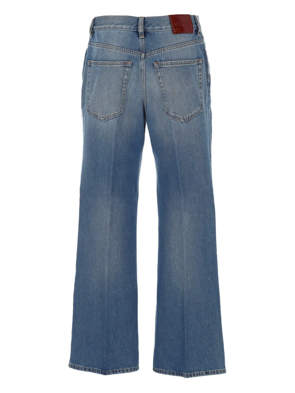  Gucci Vaqueros Con Trabillas - Azul 