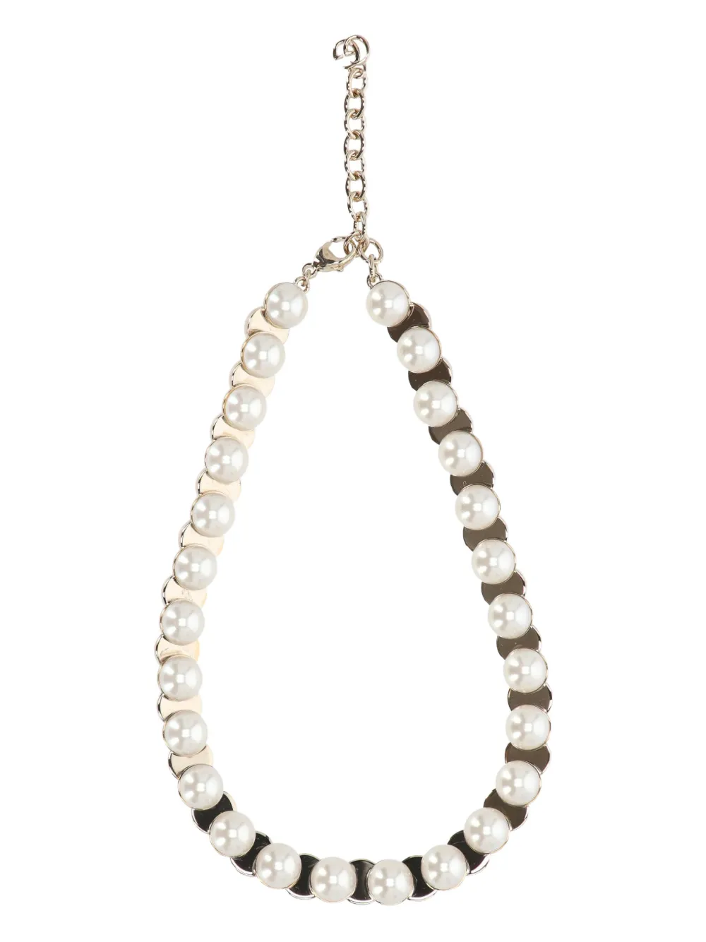 Gucci Pearl-embellishment Necklace In Multi