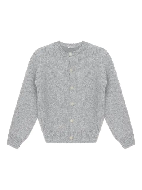 Auralee 圆领开衫