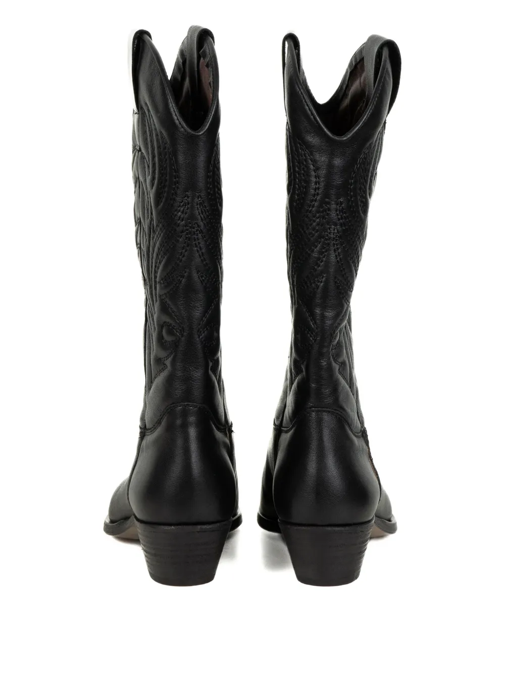 LEMAIRE Laarzen met borduurwerk Zwart