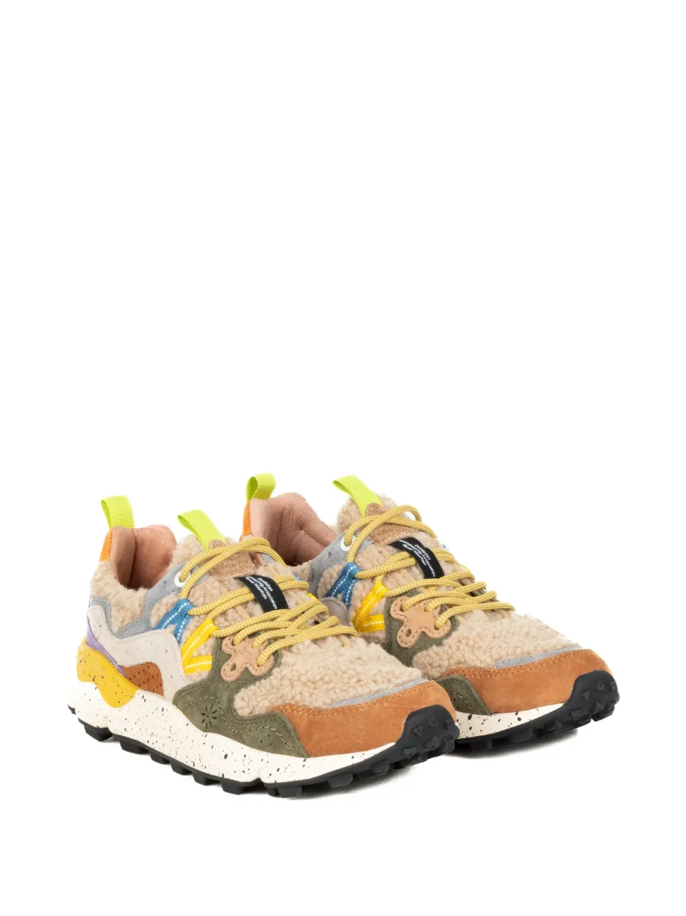 Flower Yamano 3 multicolour sneakers - Beige