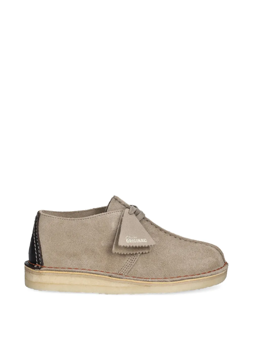 Clarks Originals Desert Trek suède derby schoenen Beige