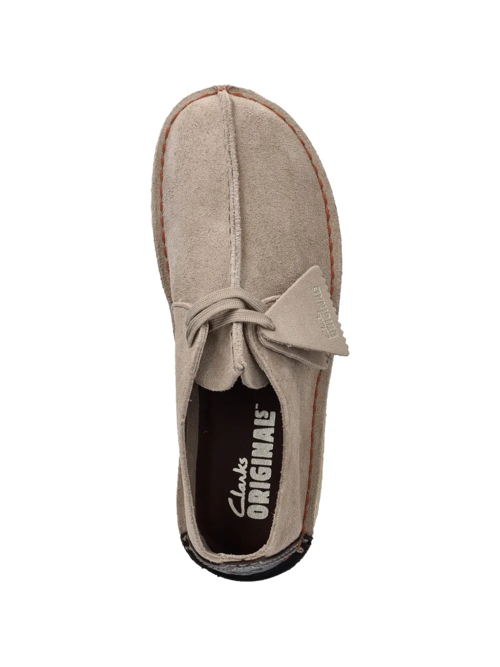 Clarks Originals Desert Trek suède derby schoenen Beige